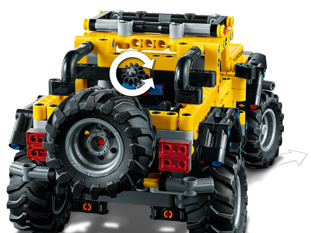 Lego Jeep Wrangler Джип Вранглер