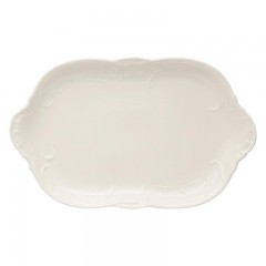 Rosenthal Rosenthal Sanssouci Elfenbein Platte 39 x 24,5 cm Тарелка Rosenthal Sanssouci из слоновой кости 39 x 24,5 см