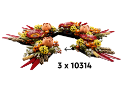 Lego Trockenblumengesteck композиция из сухих цветов