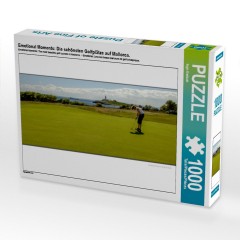 CALVENDO Puzzle CALVENDO Puzzle Emotional Moments: Die schonsten Golfplatze auf Mallorca. Пазл CALVENDO Puzzle Emotional Moments: Самые красивые поля для гольфа на Майорке.