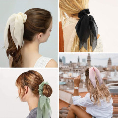 SOHO Vina Scrunchie Beige Резинка для волос из виноградной лозы