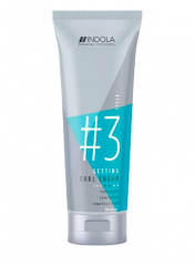 Indola №3 setting curl cream укрепляющий крем для локонов 200мл