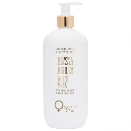 Alyssa Ashley Bath & Showergel Duschgel Гель для душа White Musk, 500 мл