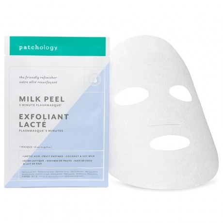 Patchology FlashMasque Milk Peel 5 Minute Sheet Mask Maske Masken, 21 мл