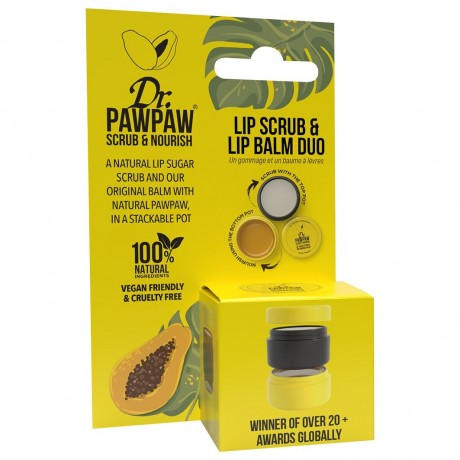 Dr. PawPaw Lip Scrub & Nourish  Скраб для губ и питание