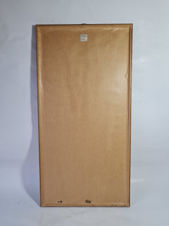 Картина винтажная Kunsthaus Schaller KG / Otriz Alfau "Собор Парижской Богоматери", под стеклом, 55 x 28 см, Германия, 1960-1970гг.