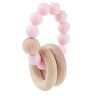 bieco Greifling Holz Natur mit Silikon Kugeln Baby Beissring 7cm Greifring 0 M Beissringe Клатча из натурального дерева с силиконовыми шариками Детское прорезыватель для зубов 7см Захватывающее кольцо 0 М Прорезыватель для зубов