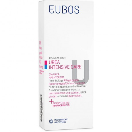 Eubos TROCKENE Haut Urea 5% Nachtcreme  СУХАЯ КОЖА Ночной крем с мочевиной 5%