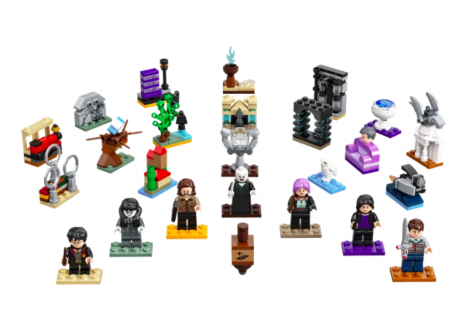 LEGO 76404 Harry Potter Adventskalender ЛЕГО Адвент календарь 2022 Гарри Поттер, 24 подарка+настольная игра