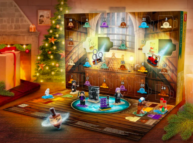LEGO 76404 Harry Potter Adventskalender ЛЕГО Адвент календарь 2022 Гарри Поттер, 24 подарка+настольная игра