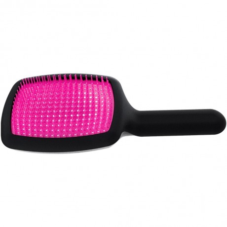 Giorgio Janeke Curvy Brush quot;Mquot; Vented Black Fuchsia  Пышная кисть &quot;М&quot; Вентилируемая черная фуксия