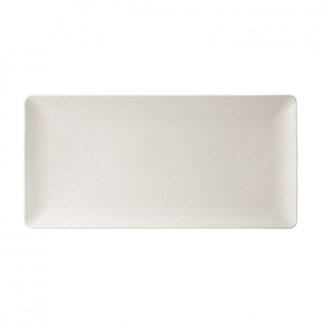 Wedgwood Wedgwood Gio weiss Tablett rechteckig 32x16 cm Wedgwood Gio белый Поднос прямоугольный 32x16 см