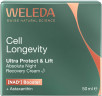 WELEDA Cell Longevity Ultra Protect & Lift Absolute Night Cream, 50 ml, Ночной крем для лица Ultra Protect & Lift с астаксантином и NAD+ Booster, 50 мл