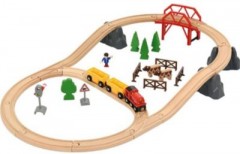 BRIO Holzeisenbahnset Landleben Деревянный поезд деревенской жизни
