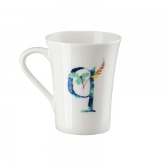 Hutschenreuther Hutschenreuther Flower Alphabet Becher mit Henkel Q-Quamoclit lobata 0,40 L Кружка Hutschenreuther Flower Alphabet с ручкой Q-Quamoclit lobata 0,40 л