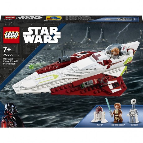 LEGO Star Wars 75333 Obi-Wan Kenobis Jedi Starfighter  ЛЕГО Звездный истребитель джедая Оби-Вана Кеноби