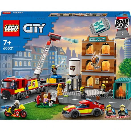 LEGO City 60321 Feuerwehreinsatz mit L oschtruppe ЛЕГО Пожарная команда