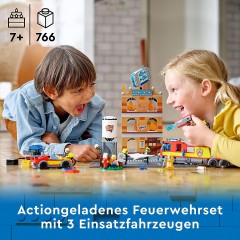 LEGO City 60321 Feuerwehreinsatz mit L oschtruppe ЛЕГО Пожарная команда