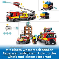 LEGO City 60321 Feuerwehreinsatz mit L oschtruppe ЛЕГО Пожарная команда