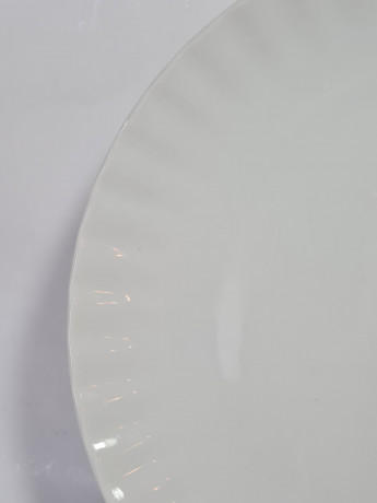 Тарелка винтажная Wundsiedel Bavaria с розочками, 24 см, Германия, 1970-80гг.