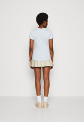 Tommy Hilfiger SLIM Print T-shirt breezy blue SLIM Футболка с принтом свежий синий