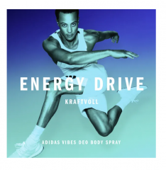 adidas Vibes Energy Drive All Over Deo Bodyspray, Дезодорант-спрей для тела Vibes Energy Drive All Over 150 мл