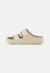 Crocs CLASSIC COZZZY Hausschuh bone/mushroom CLASSIC COZZY Тапочки кость/гриб