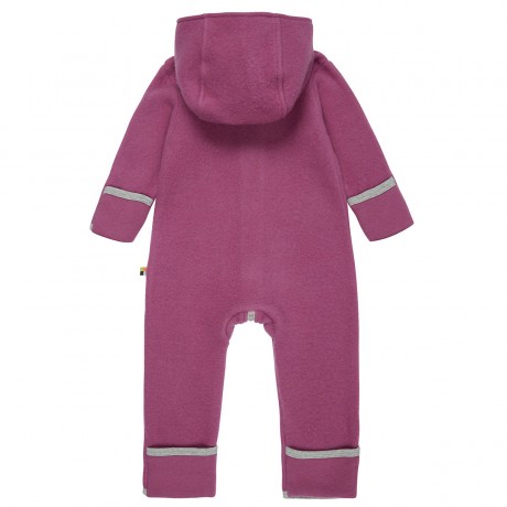 loud + proud Overall Wollfleece Outdoor-Overalls fur Madchen Комбинезон шерстяной флисовый уличный комбинезон для девочки