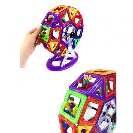 MAGNIKON Magnetische Bausteine MK-46 Das Riesenrad Магнитные строительные блоки MK-46 Колесо обозрения