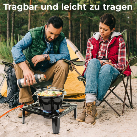 Femor Femor Gaskocher Camping Gas-Hockerkocher Outdoor Campingkocher Industrial Hockerkocher  Газовая плита Femor, газовая плита-табурет для кемпинга, уличная походная плита, промышленная табурет-печь