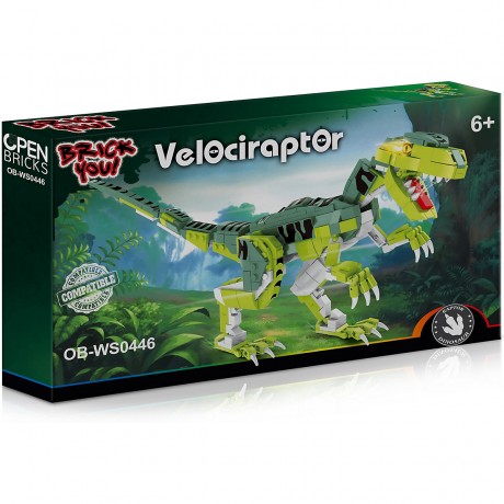 Open Bricks Velociraptor велоцираптор