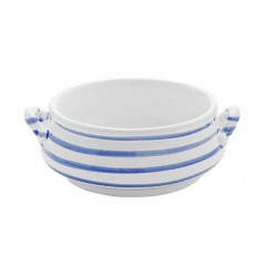 Gmundner Keramik Gmundner Keramik Blaugeflammt Suppenschale 0,37 L / h: 5,9 cm Керамическая суповая тарелка Gmundner с синим пламенем 0,37 л / высота: 5,9 см