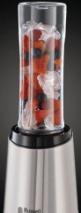 RUSSELL HOBBS RUSSELL HOBBS Standmixer Mix  Go Steel 23470-56, 300 W, (Smoothie Maker) Edelstahl/schwarz, klein  Миксер RUSSELL HOBBS миксер Mix Go Steel 23470-56, 300 Вт, (смузиница) нержавеющая сталь/черный, маленький
