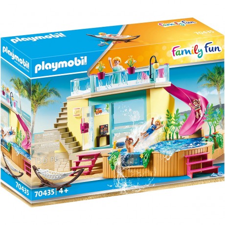 PLAYMOBIL PLAYMOBIL 70435 Bungalow mit Pool PLAYMOBIL 70435 Бунгало с бассейном