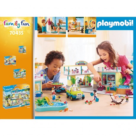 PLAYMOBIL PLAYMOBIL 70435 Bungalow mit Pool PLAYMOBIL 70435 Бунгало с бассейном