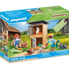 PLAYMOBIL PLAYMOBIL 70675 Geschenkset Kaninchenfutterung PLAYMOBIL 70675 Подарочный набор для кормления кроликов