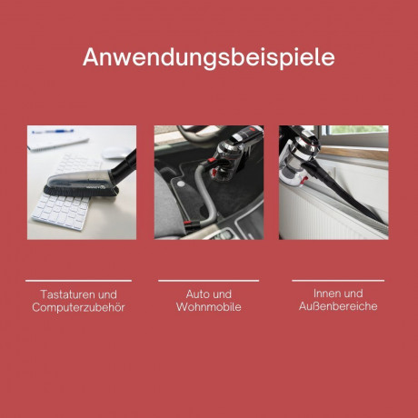 Genius Genius Akku-Stielstaubsauger INVICTUS X9 kabelloser Staubsauger, Deluxe-Set 23-tlg., beutellos HEPA Filter, LED Ladestation freistehend UV Licht Burste  Беспроводной пылесос Genius Беспроводной пылесос INVICTUS X9, роскошный набор из 23 предметов, 