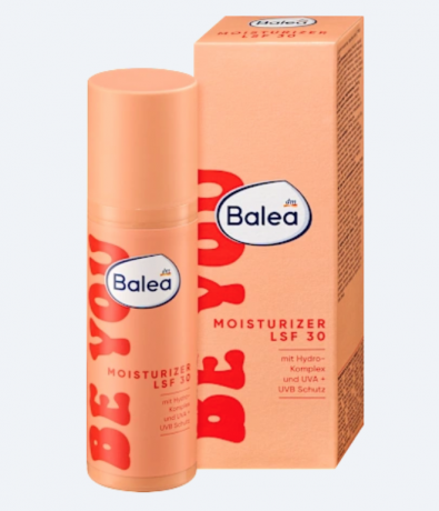 Balea Gesichtscreme be you moisturizer, LSF 30, 50 ml, Balea Крем для лица BE YOU SPF 30 (Германия) с гиалуроновой кислотой и пантенолом, увлажняющий дневной крем с защитой от UVA/UVB, 50 мл,