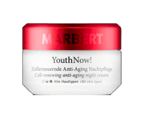 Marbert (Марберт) Anti-Aging Care Nachtpflege Ночной Крем для лица YouthNow!, Geschenkset Подарочный набор: Zellerneuernde Anti-Aging Nachtpflege Ночной Крем для лица 50 мл + Zellerneuerndes Anti-Aging Augen- und Wimpernserum 15 мл / 1 шт.