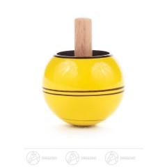 Spielzeug Steh-Auf-Kreisel gelb  Hohe ca 4 Игрушка стоячая юла желтая высокая ca 4