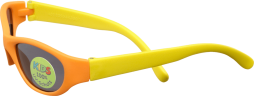 SUNDANCE Sonnenbrille fur Kinder Солнцезащитные очки для детей Front orange, Bugel gelb, 1 шт.