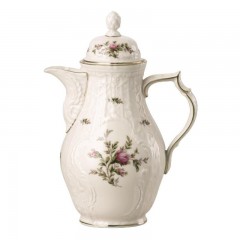 Rosenthal Rosenthal Sanssouci Elfenbein Moosrose neu Kaffeekanne 1,11 l Rosenthal Sanssouci Ivory Moosrose новый кофейник 1,11 л