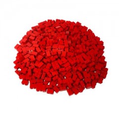 LEGO LEGO 1x2 Steine Rot - 1000 Stuck - red brick 3004 LEGO 1x2 кирпичи красные - 1000 штук - красный кирпич 3004