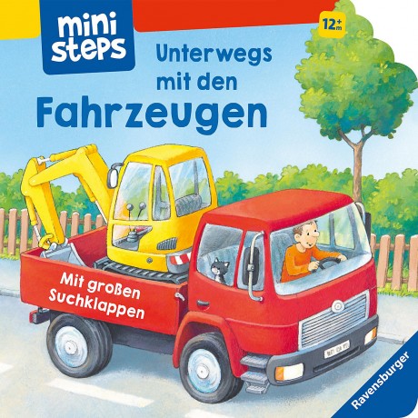 Ravensburger Unterwegs mit den Fahrzeugen В пути с машинами