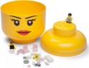 LEGO LEGO Kopf Aufbewahrungsbox klein Madchen, 12 x 12 x 18 cm Ящик для хранения головы LEGO для маленькой девочки, 12 x 12 x 18 см