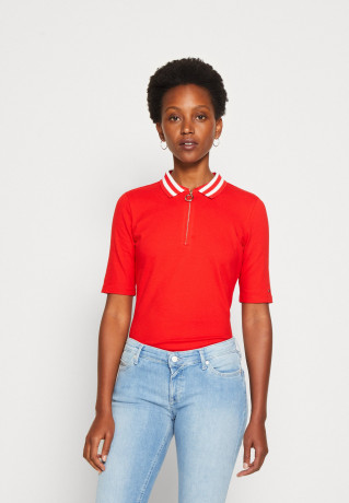 Tommy Hilfiger SLIM COLLAR ZIP Polo shirt fireworks SLIM COLLAR ZIP Рубашка поло салют