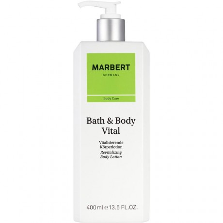 Marbert (Марберт)  Bath & Body Vital Body Lotion Лосьон для тела, Geschenkset Подарочный набор: Vital Shower Gel Гель для душа 200 мл + Vital Body Lotion Лосьон для тела 200 мл + Perfect Hands 50 мл / 1 шт.