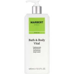 Marbert (Марберт)  Bath &amp; Body Vital Body Lotion Лосьон для тела, Geschenkset Подарочный набор: Vital Shower Gel Гель для душа 200 мл + Vital Body Lotion Лосьон для тела 200 мл + Perfect Hands 50 мл / 1 шт.