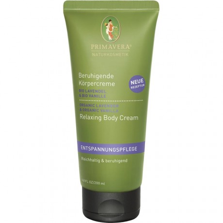 Primavera (Примавера) Relaxing Lavendel Vanille Beruhigende Korpercreme, 200 мл