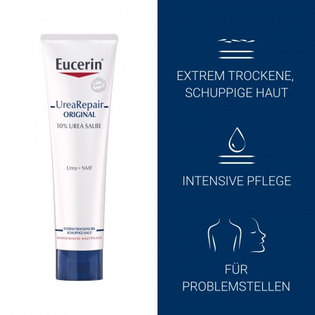 Eucerin UreaRepair Original Salbe 10% Оригинальная мазь UreaRepair 10%